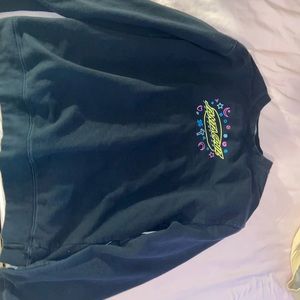 Santa Cruz black crew neck, size Large